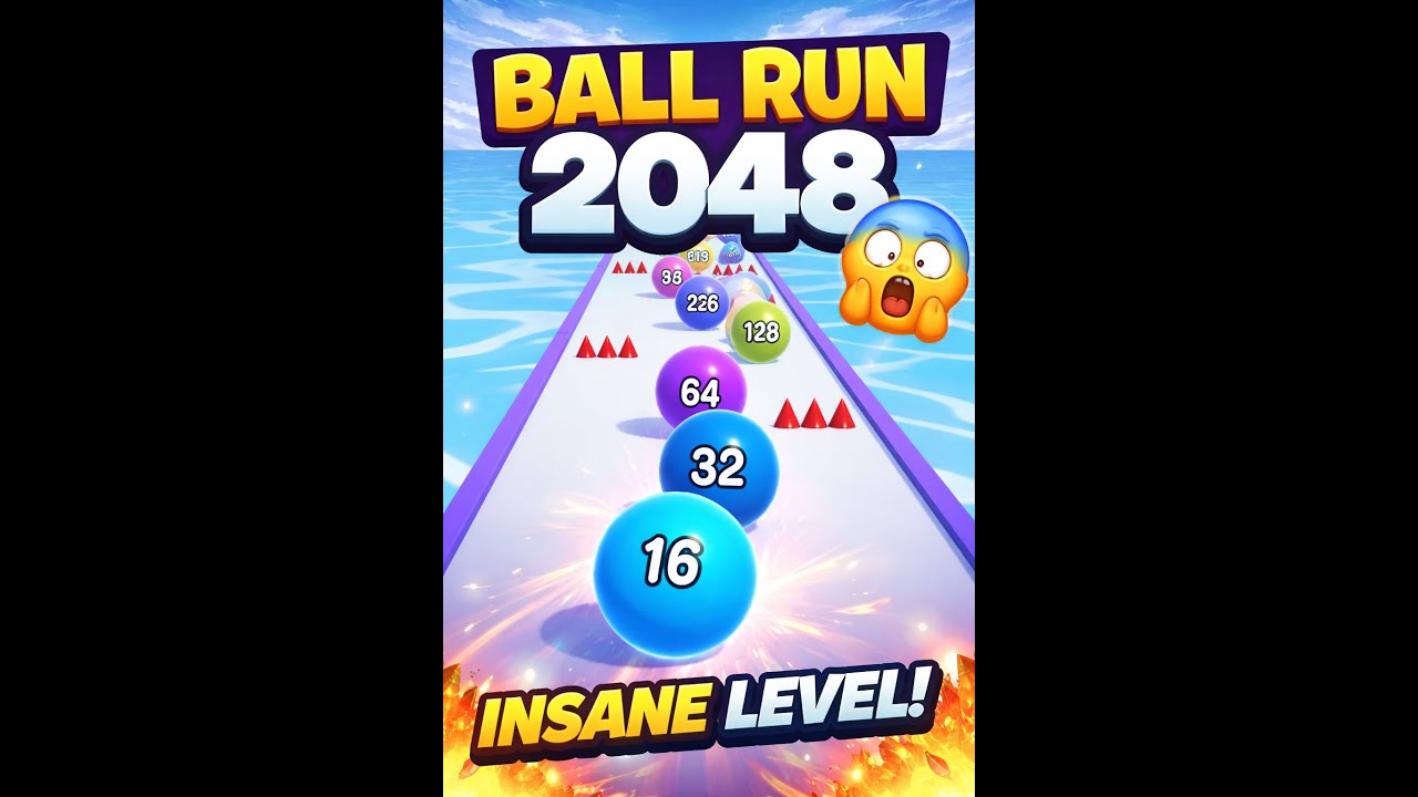 Ball Run 2048 🔴Live gameplay Part 8 #shorts #gaming #gameplay