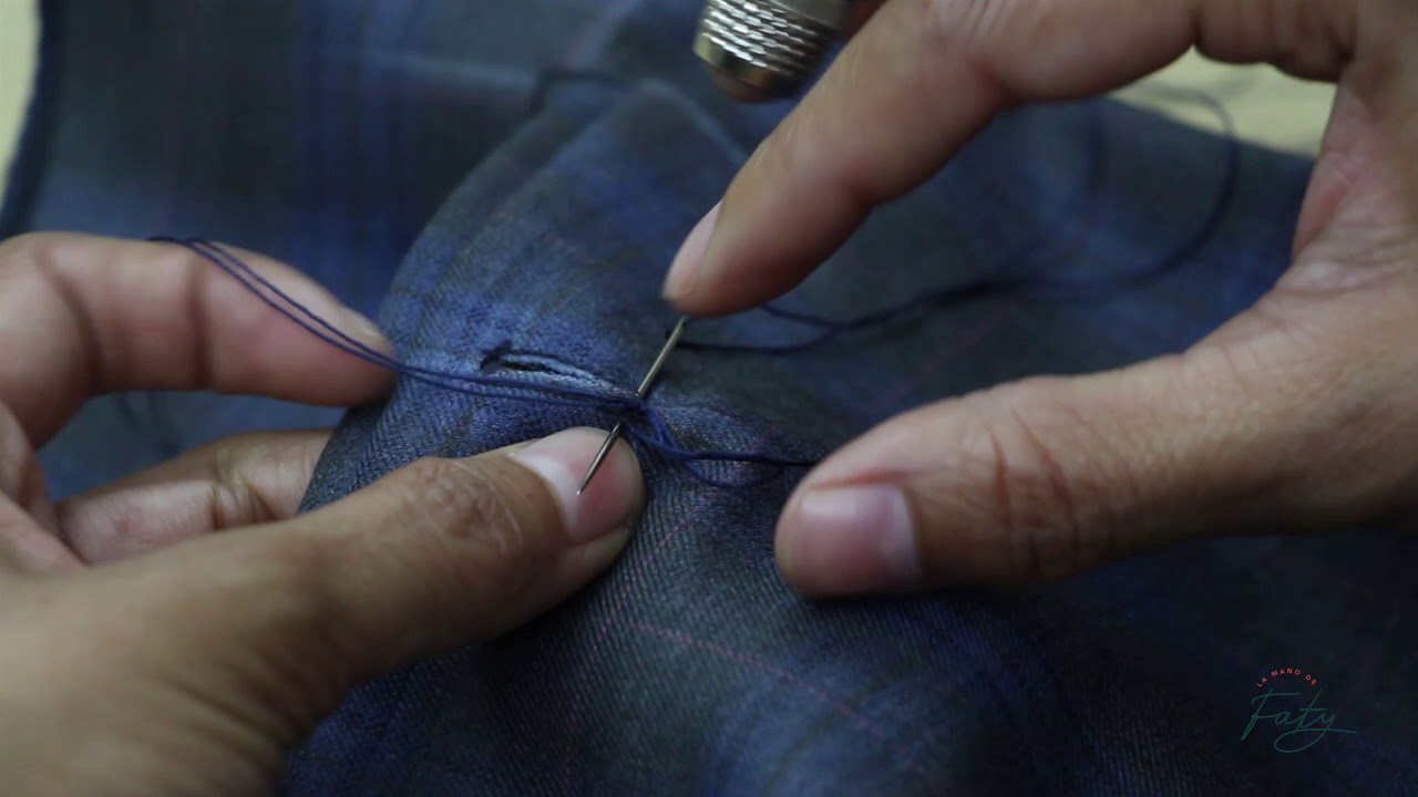 COMO HACER OJALES A MANO - La Mano de Faty Ep  5