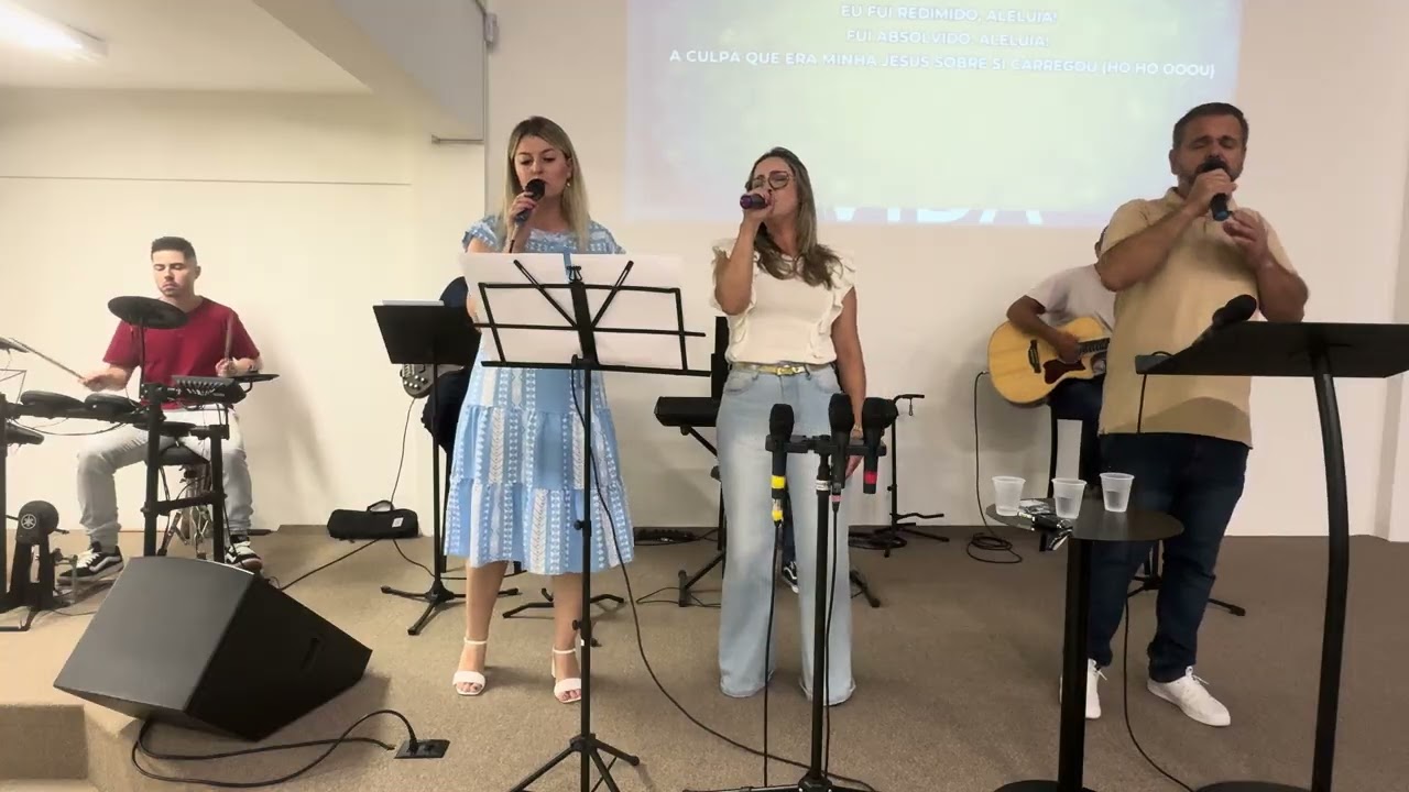 Grupo de louvor / culto de domingo / 01/02/2026