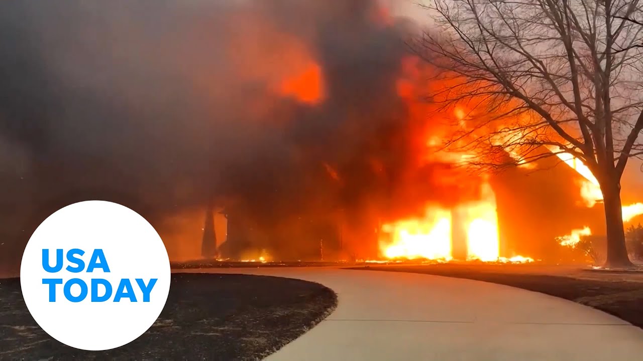 Oklahoma wildfires spread across state, hundreds of homes destroyed | USA TODAY