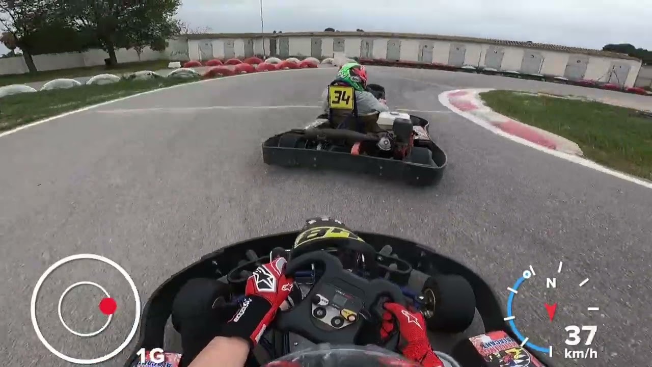 Carrera Gran Premio karting Alacant, vuelta rápida personal: 41'9 quedando en el podio P2!!