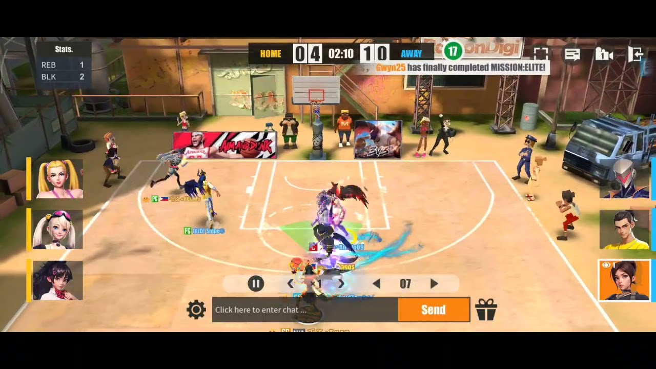 Streetball Allstar Gameplay #8 - Lan