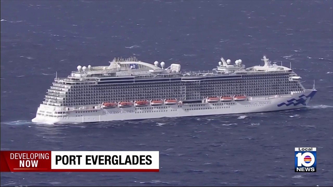 Член экипажа круизного лайнера Regal Princess скончался, упав за борт во время рейса по Карибском...