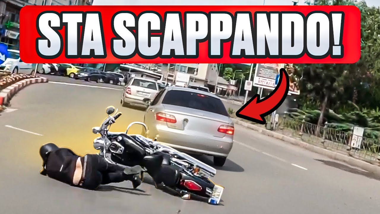 Gli TAGLIA LA STRADA e SCAPPA, che MALEDETTO! 😡