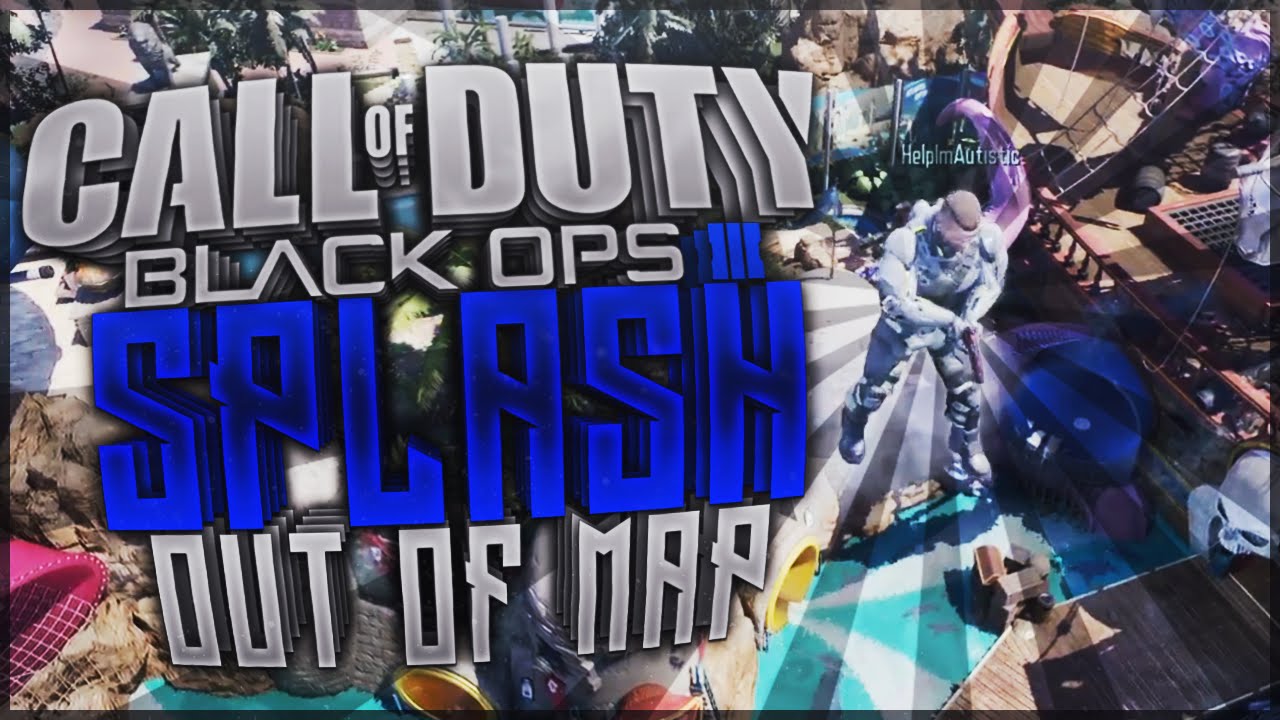 Black Ops 3 Multiplayer Glitches: SPLASH Out Of Map Glitch SOLO (BO3 Online Glitches)