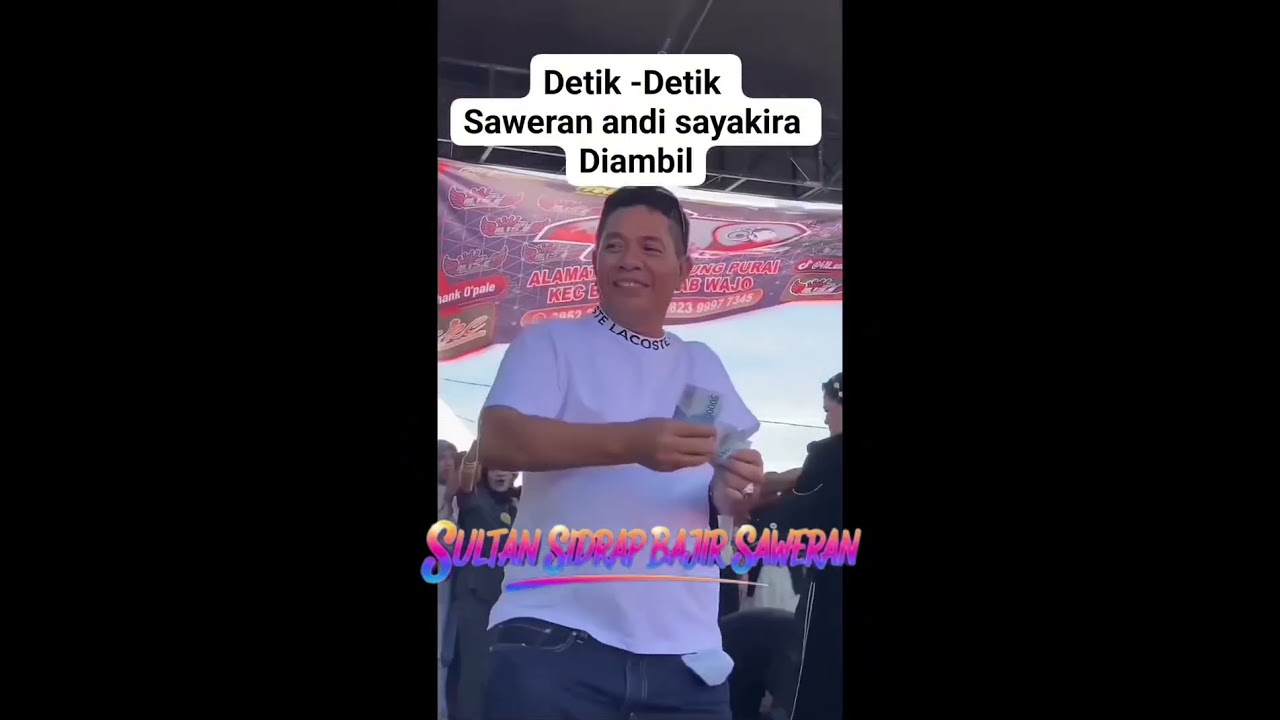 BUGIS VIRALCIDDA GERRI  SULTAN SIDRAP  BANJIR SAWERAN DUA ARTIS JEBOLAN  INDOSIAR 