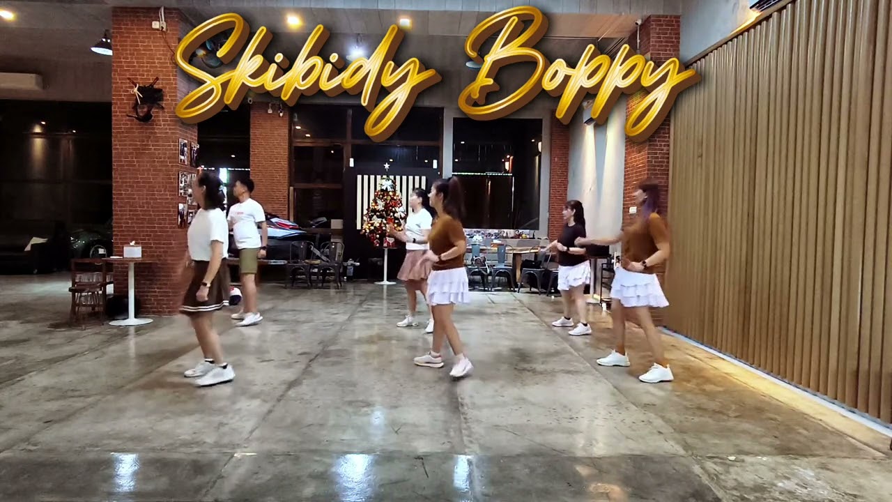 Skibidy Boppy Line Dance #Aris Ps (INA) - December 2025