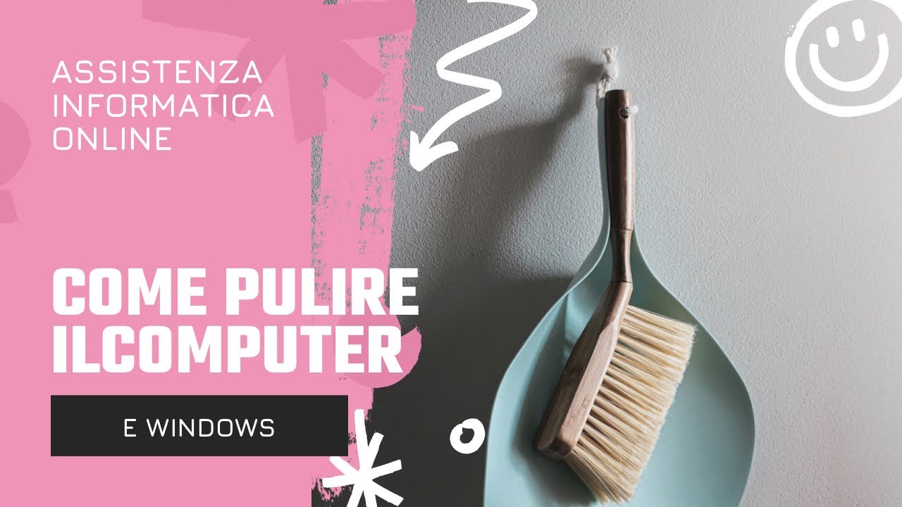 Come pulire un computer esternamente e a livello software. Sub Ita-Eng