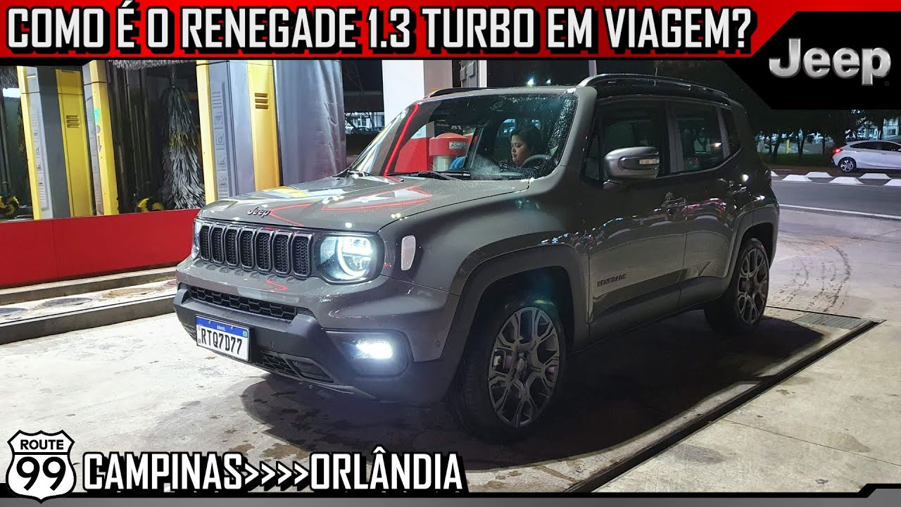 VIAJANDO DE JEEP RENEGADE 1.3 TURBO!!! | ESPECIAL ROUTE 99