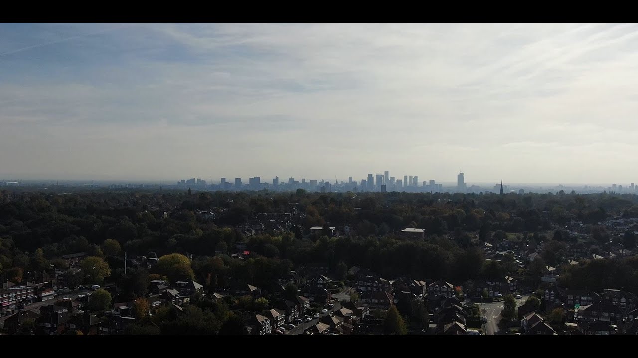 City in the Clouds | Incredible Misty Drone Views of Manchester (Heaton Park)