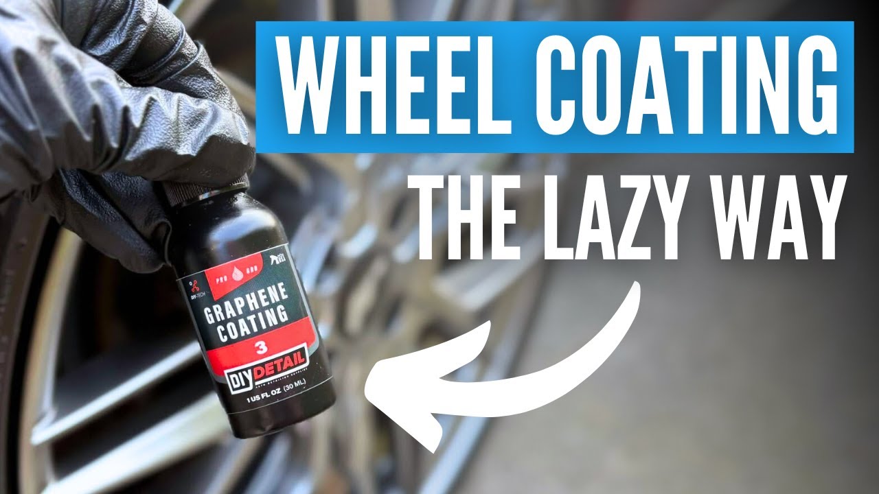 Wheel Ceramic Coating Application | Without Polishing or Removing the Wheels