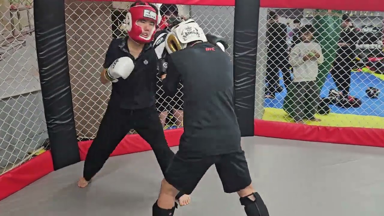 경력 2년 vs 경력 2개월 스파링