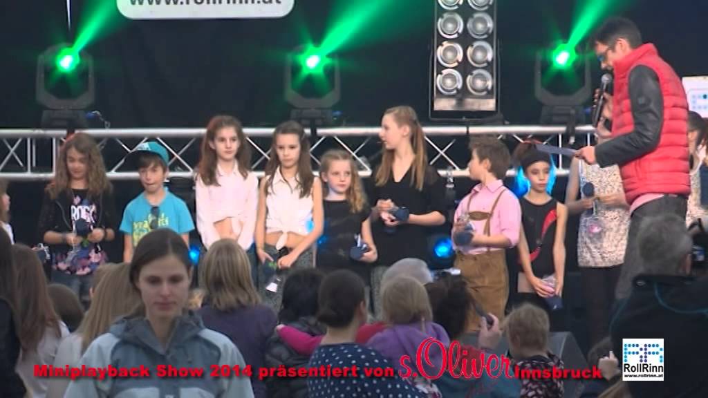 Miniplayback Show 2014 bei RollRinn: Jury & Siegertitel