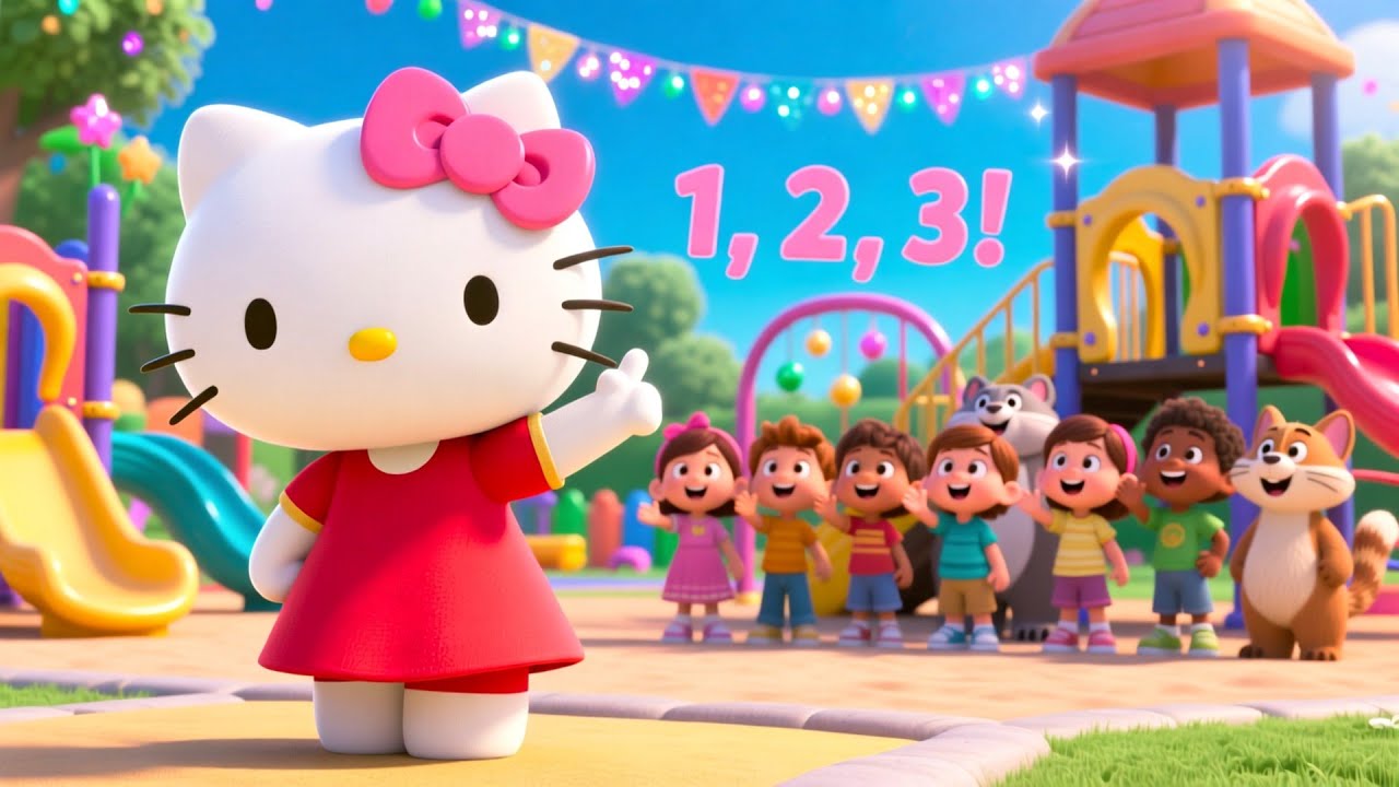 Hello Kitty ABC Joy 🐱🔤🎵 | Fun Alphabet Song for Kids | Playful Nursery Rhyme