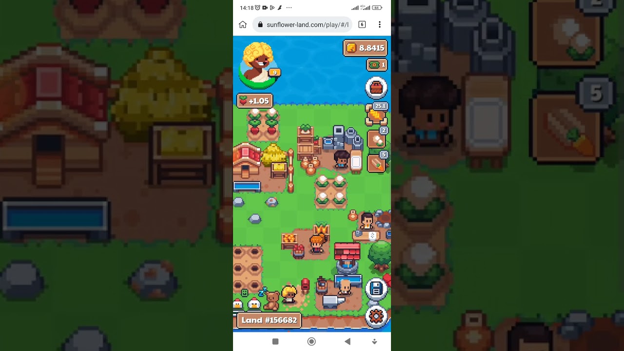 sunflower-land games hen house collect egg