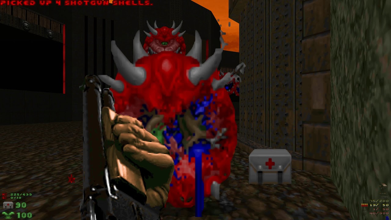 Doom: No End In Sight - E4M2 Parallels - All Secrets UHD 4K