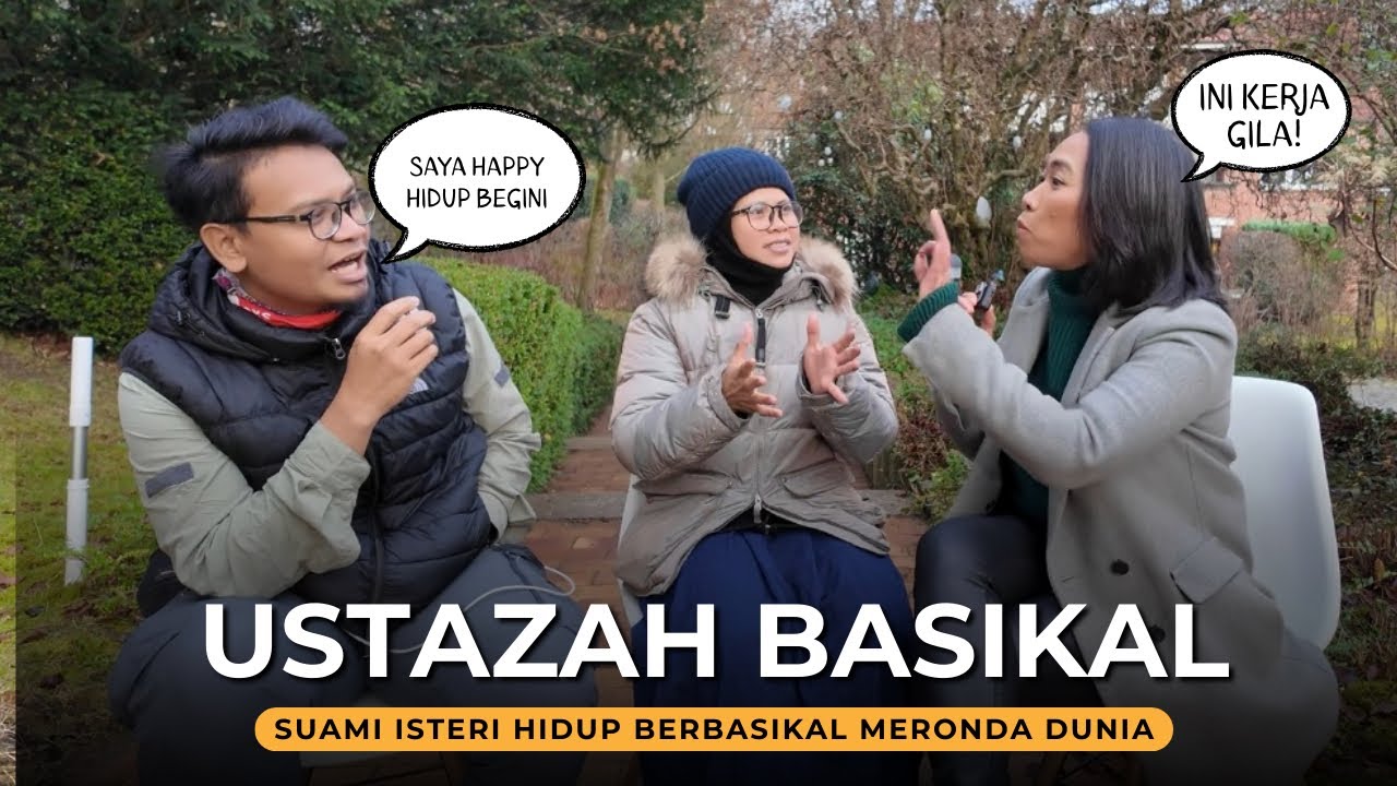 Naik Basikal Dari Malaysia Sampai Ke Hamburg | USTAZAH BASIKAL