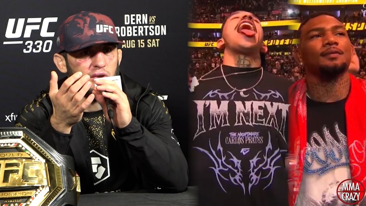 Islam Makhachev on Carlos Prates & Michael Morales 
