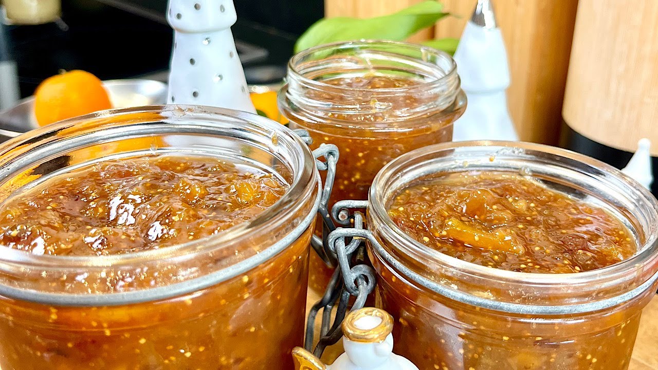 Confiture de Noêl aux fruits secs