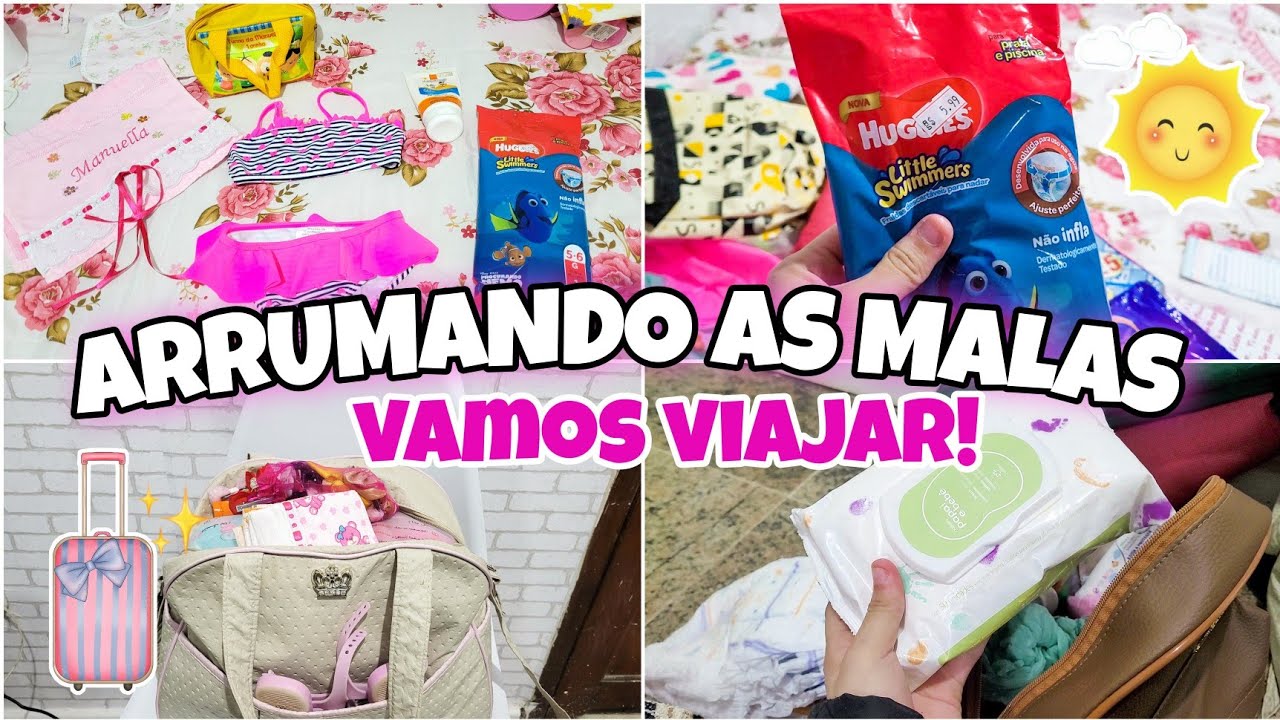 VAMOS VIAJAR + MALA DA BEBÊ PARA PRAIA, O QUE VOU LEVAR?