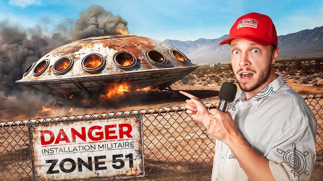 J’ai Enquêté sur L’existence des ALIENS dans la Zone 51…