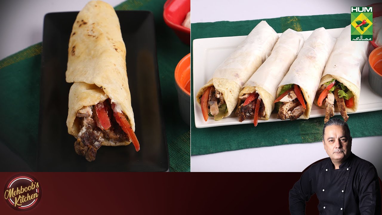 Shawarma & Pita Bread | Mehboob's Kitchen | Chef Mehboob | MasalaTv