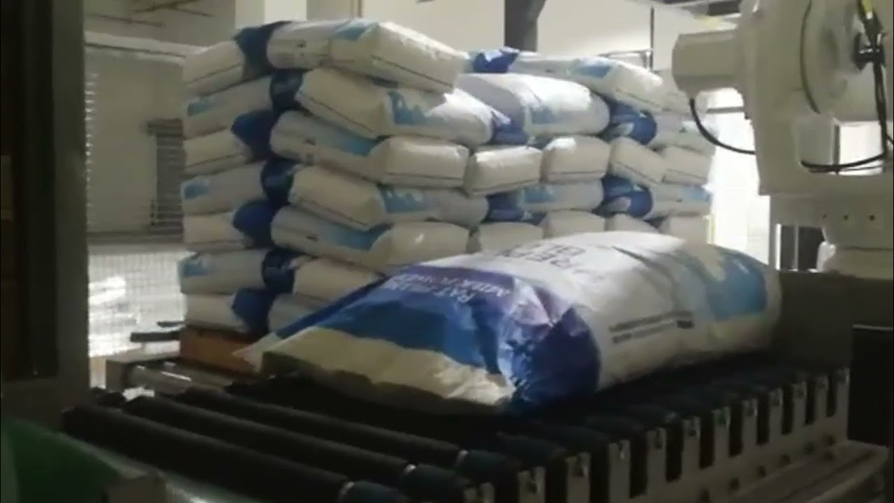 Automatic packaging system for fat filled milk powder 25kg per bag