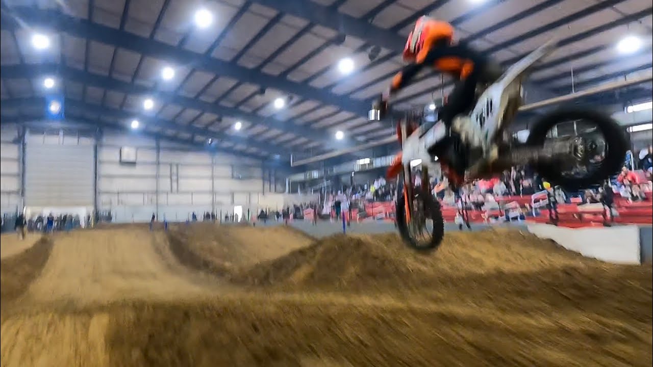 Western Kentucky  Arenacross Round 10, 85cc Open Heat ￼