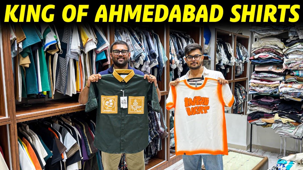 Elenzia garments🔥 / ahmedabad shirts manufacturer / Munir vlogs ahmedabad 