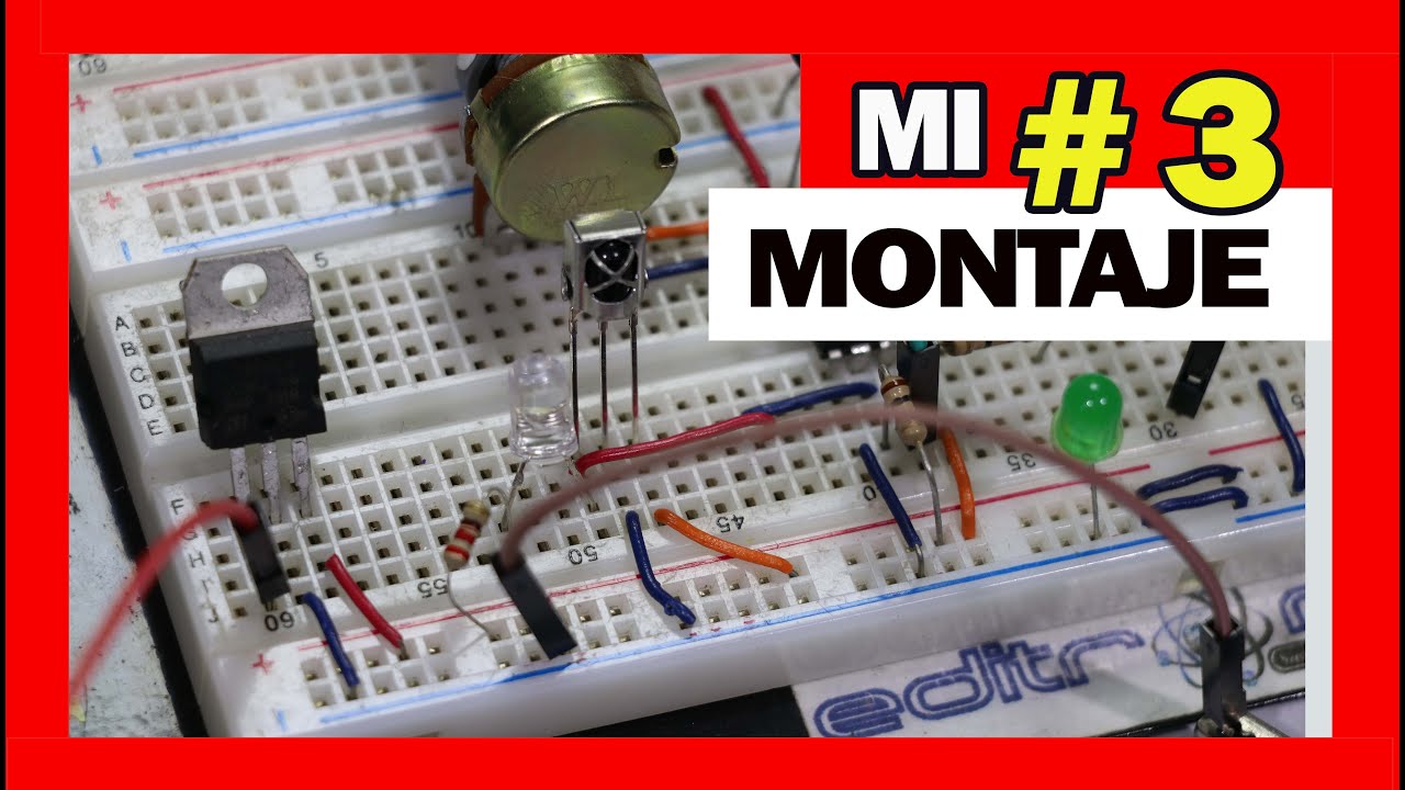 como hacer mi primer montaje de un circuito a control remoto temporizado con lm555