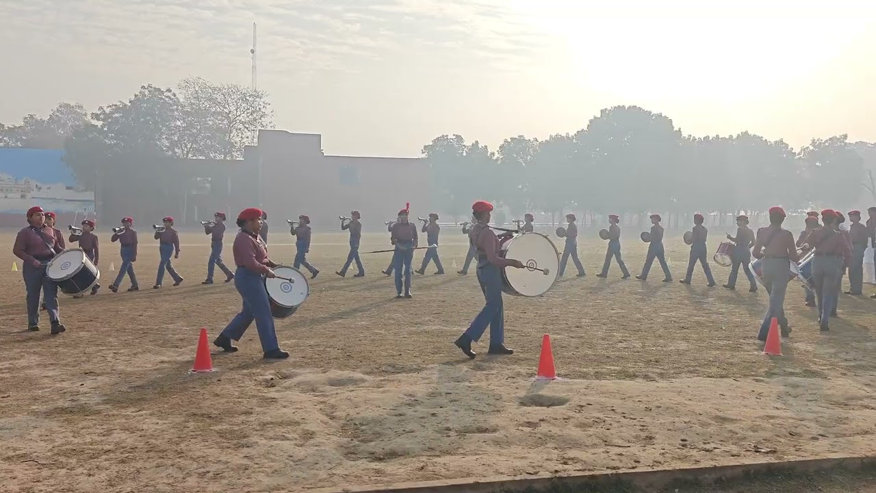 Patriotism in Rhythm 🇮🇳 | NCC Band performs on Republic Day | JNV BRING KHERA MUKTSAR NVS SCHOOL 🏫🎒
