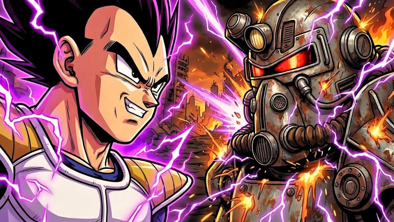 What If Vegeta Landed In Fallout Wasteland?