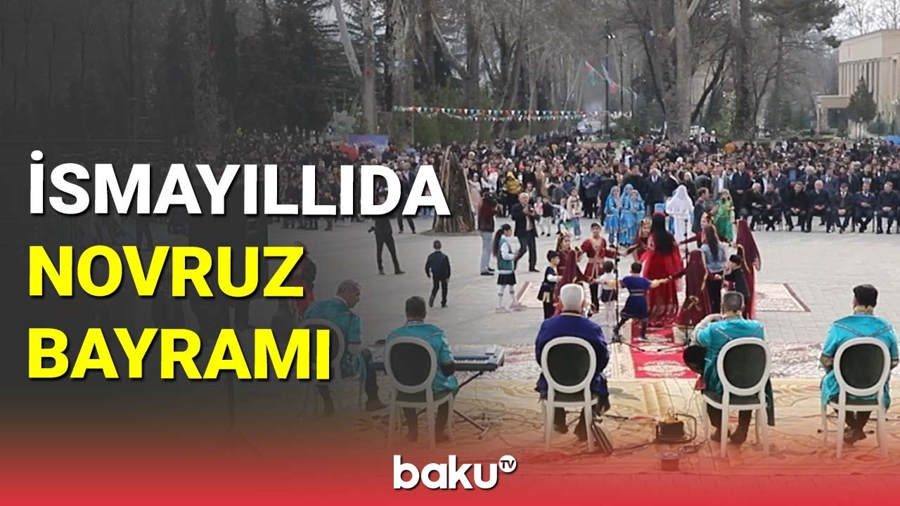İsmayıllıda bayram xonçaları bəzədilib, tonqal qalanıb - BAKU TV