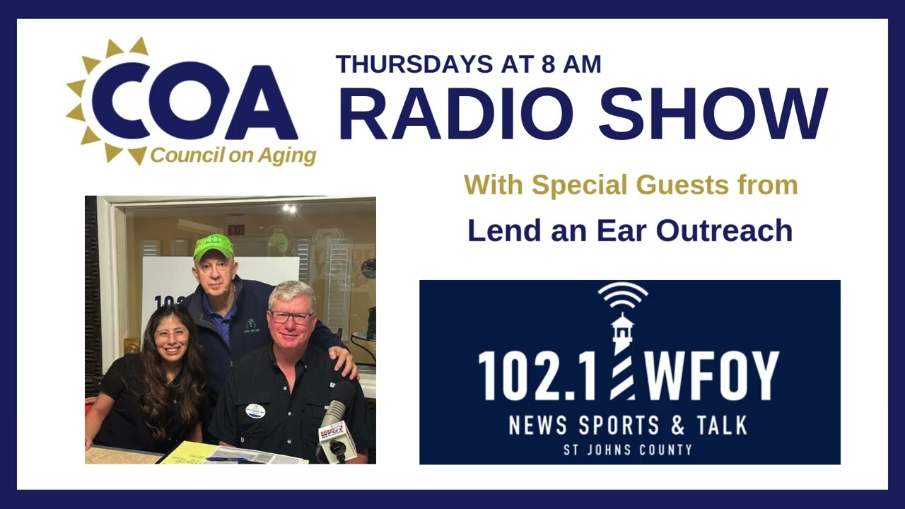 COA RADIO SHOW with guests Lend an Ear Outreach - 1-8-2026