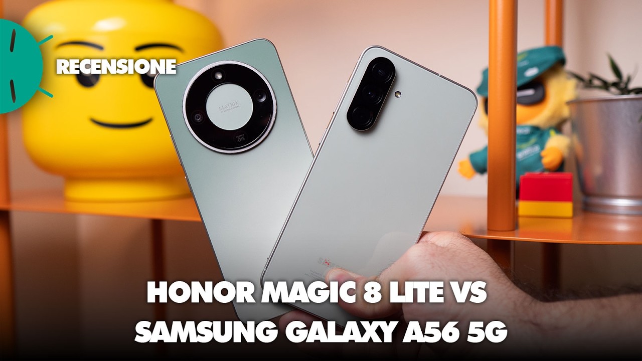 HONOR Magic 8 Lite vs SAMSUNG Galaxy A56 5G: la sfida definitiva sotto i 450 euro