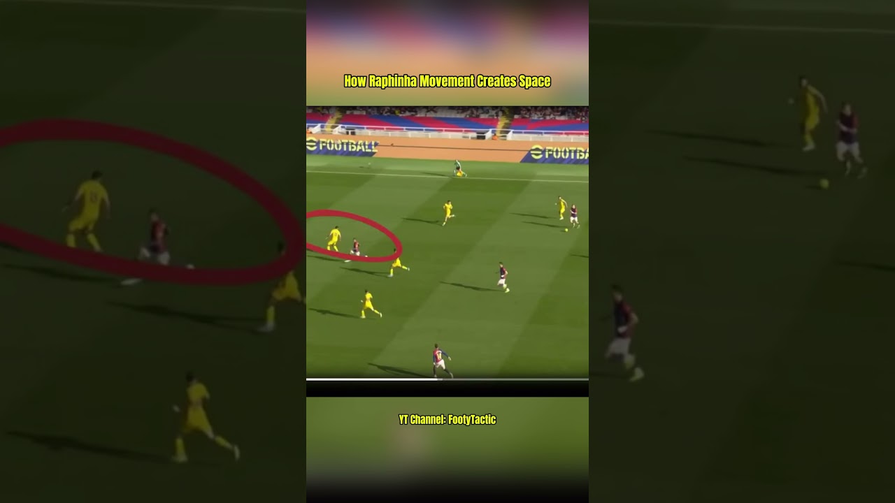 Raphinha analysis on channel #raphinha#barcelona#fyp#futbol