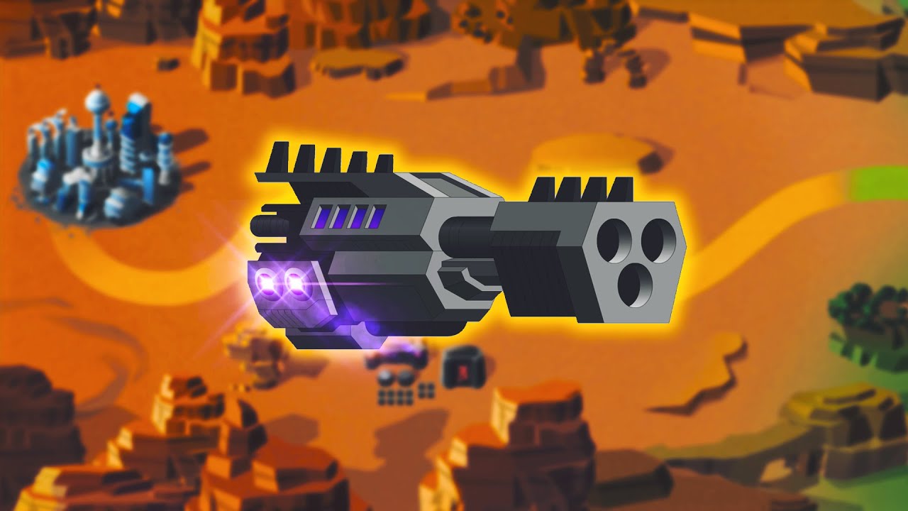 POWERFUL WEAPON IN ACTION!! ▏SUPER MECHS ­ ­ ­­ ­▏
