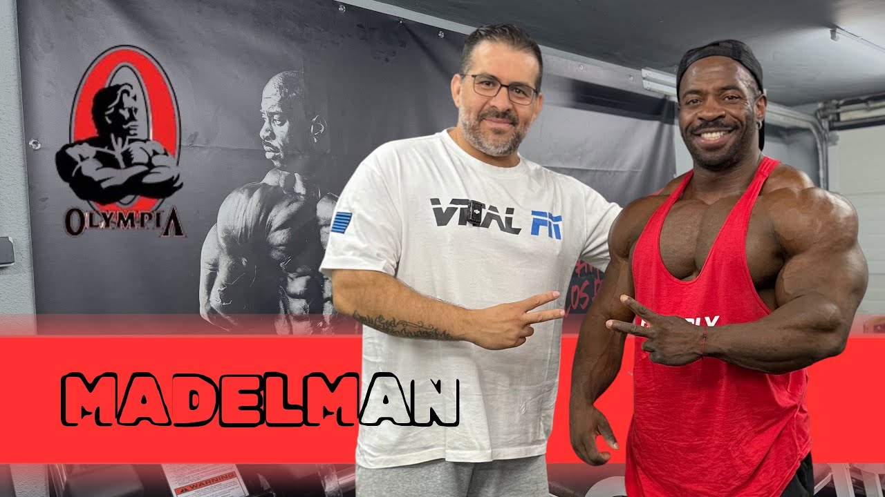 ENTRENO DE PECHO Y HOMBRO CON MADELMAN ROAD TO MR. OLYMPIA LAS VEGAS🇺🇸🔥 FRANCISCO ESPIN