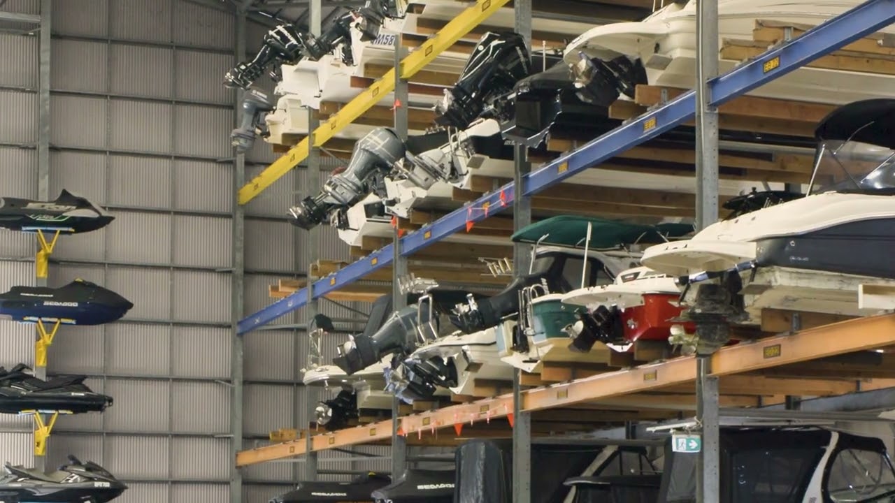 Spend more time on the water: Dry Store your boat at GCCM