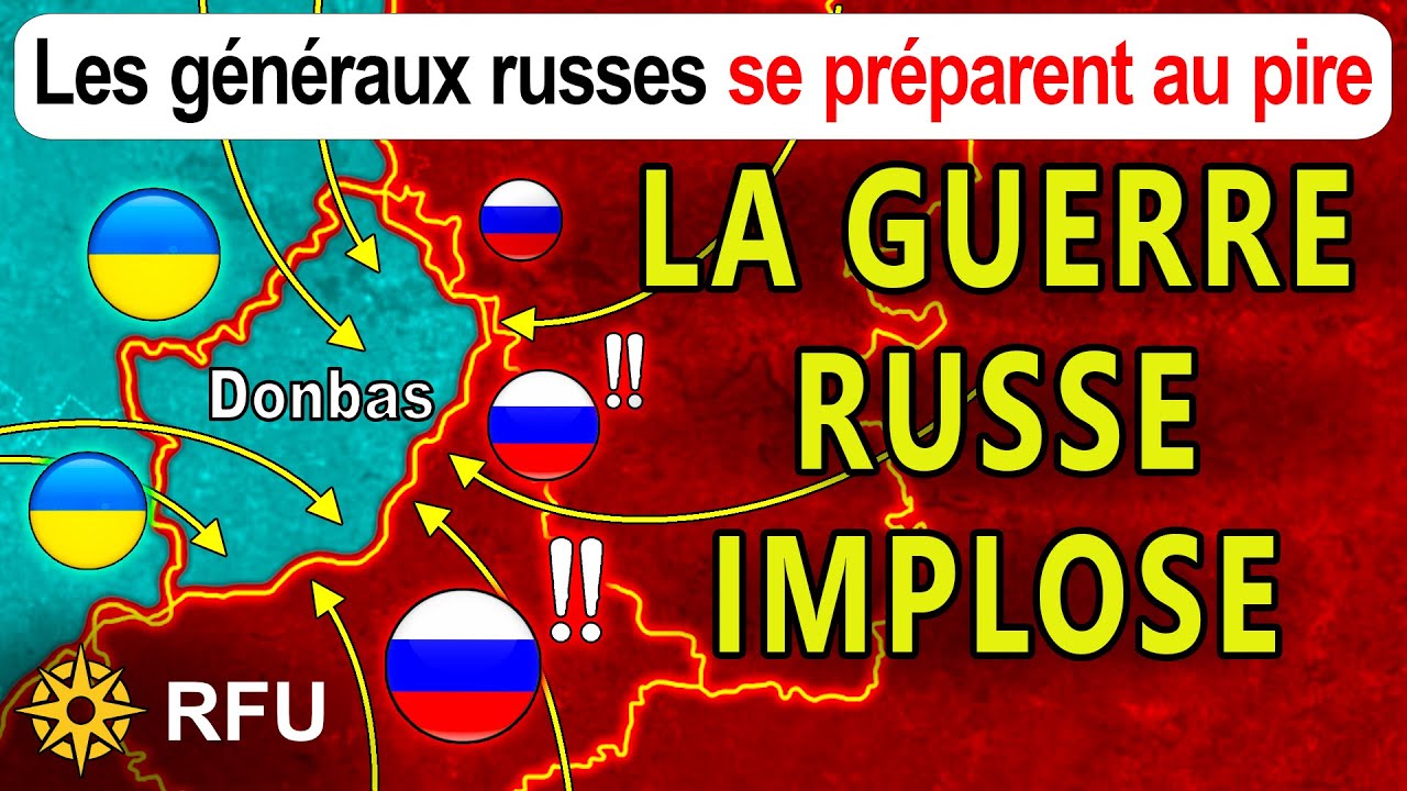 Avancée russe chute à 15 m/j, pertes dépassent 1 000 hommes par jour | RFU News