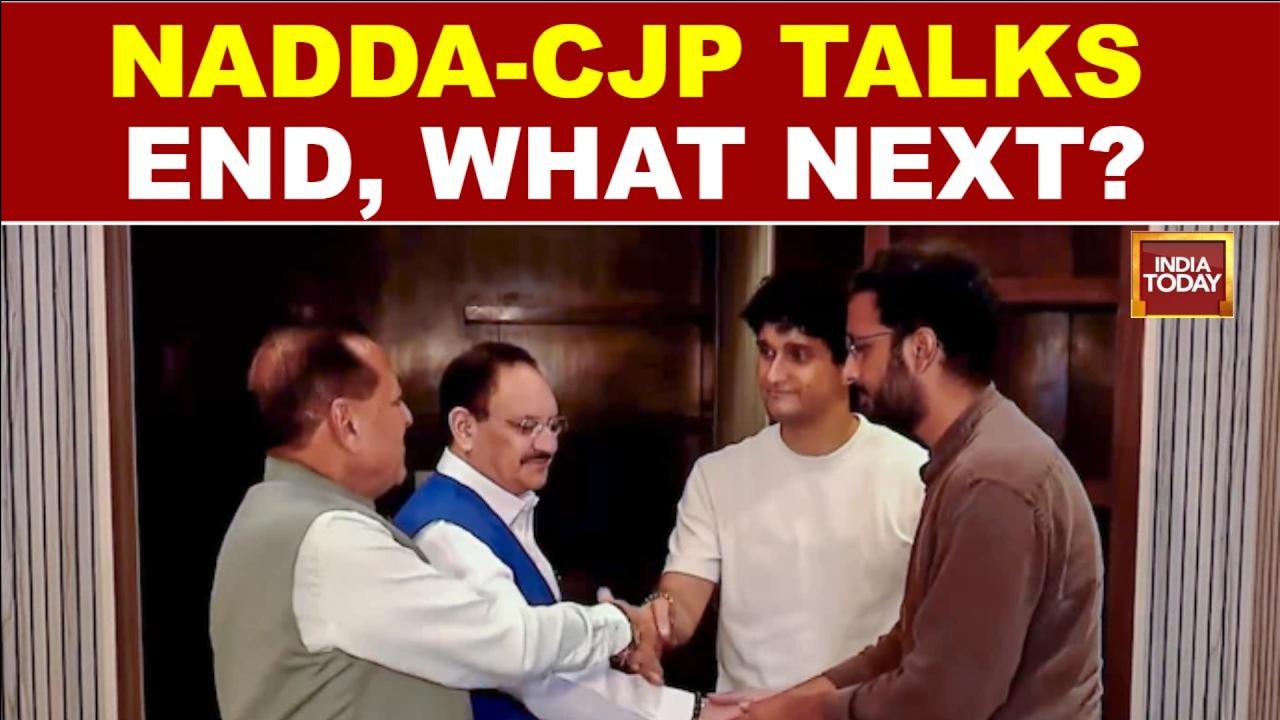 CJP Protest: JP Nadda Meets CJP Leaders, More Talks Tomorrow; Protesters Reject Govt's Assurances
