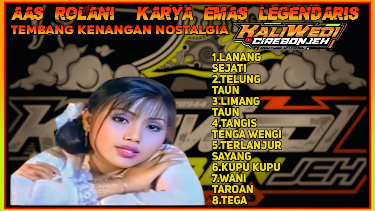 AAS ROLANI YANG MELEGENDA TARLING PANTURA TERSUKSES & POPULER TEMBANG KENANGAN  TELUNG TAUN