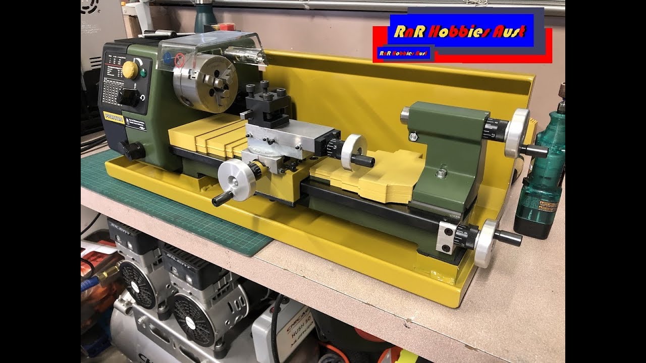 Proxxon pd 250/e Lathe Bed Rail Covers
