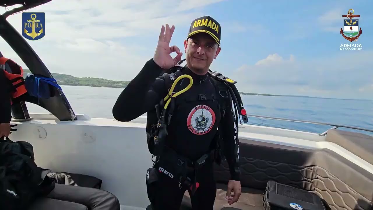 ¡Poder Naval en las profundidades! Departamento de Buceo y Salvamento de la Armada de Colombia