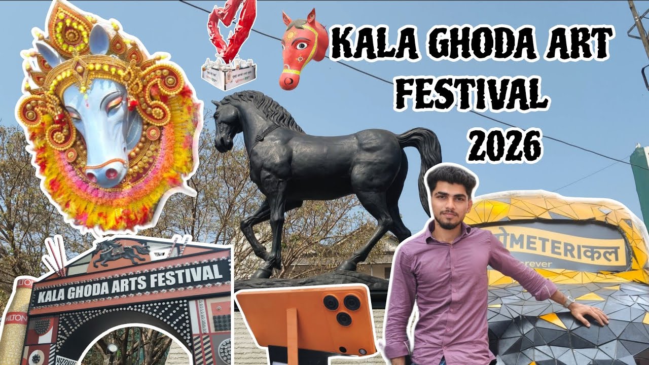 Kala ghoda art festival 2026 | full vlog | mumbai biggest art festival 🎨| mumbai csmt 📍 | vlog 7