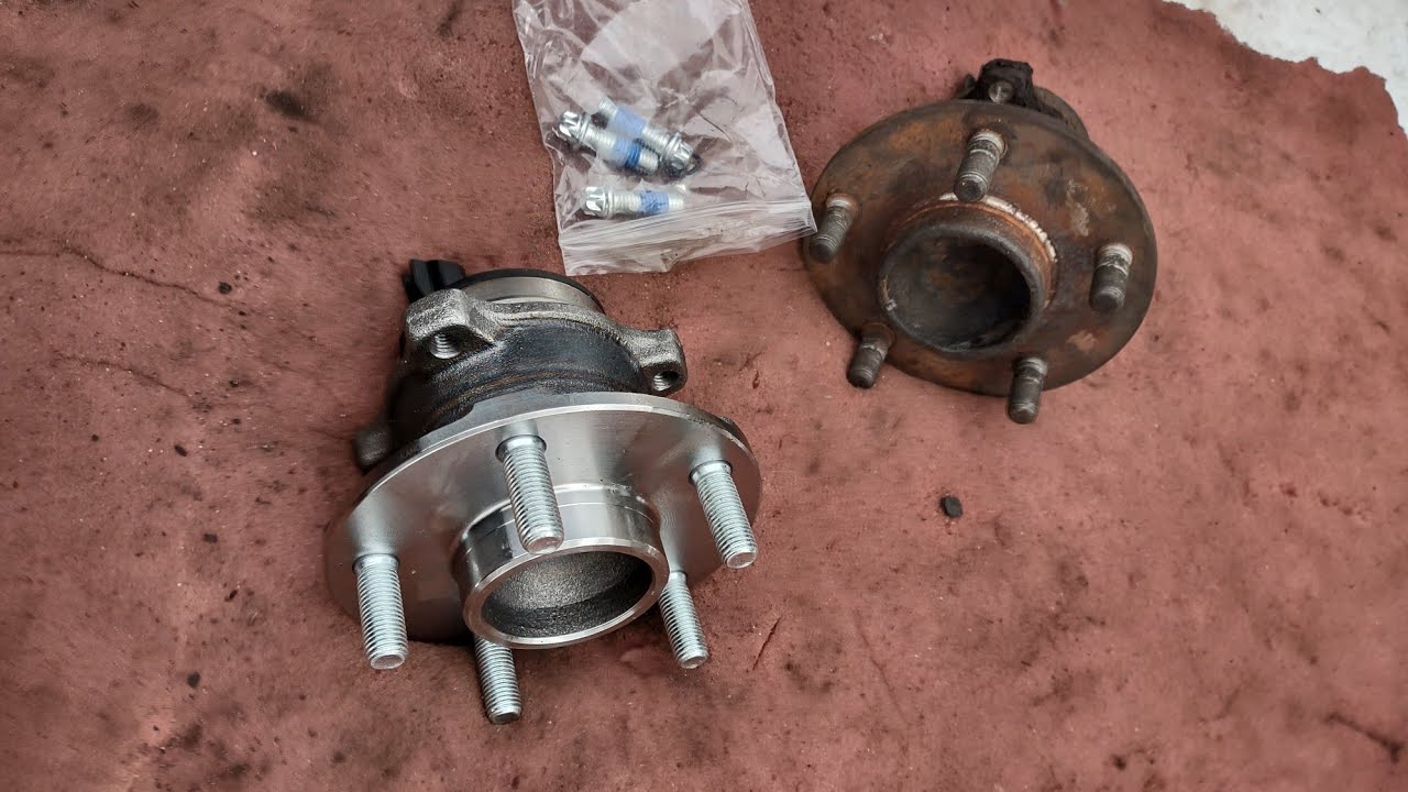 Jak wymienić łożysko tył Ford Focus mkII mk2 piaste tylne wymiana łożyska piasty wyjąć demontaż