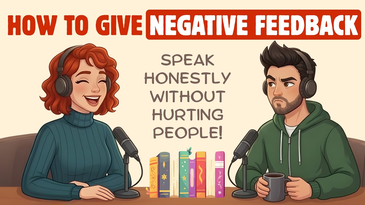 English Podcast Easy English Conversation | Give Negative Feedback Politely | English Listening