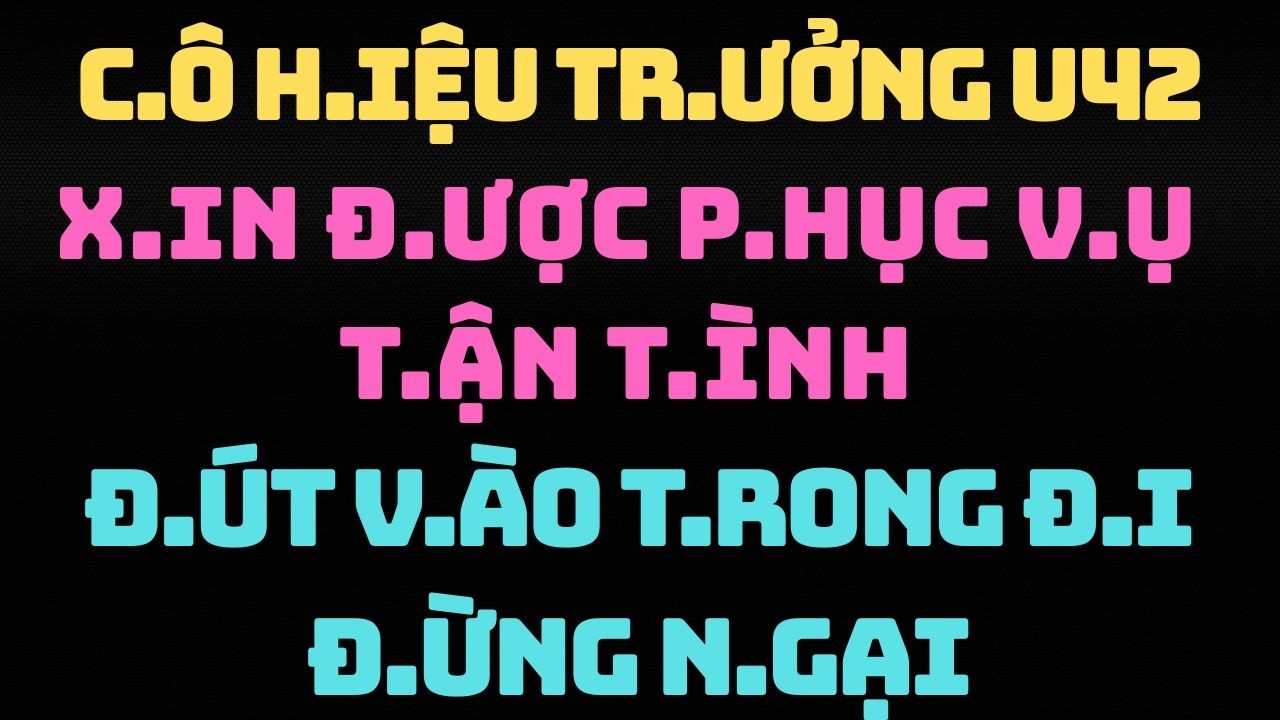 Đọc Truyện Đêm Khuya: HIỆU TRƯỞNG THẢO U44 SA NGÃ