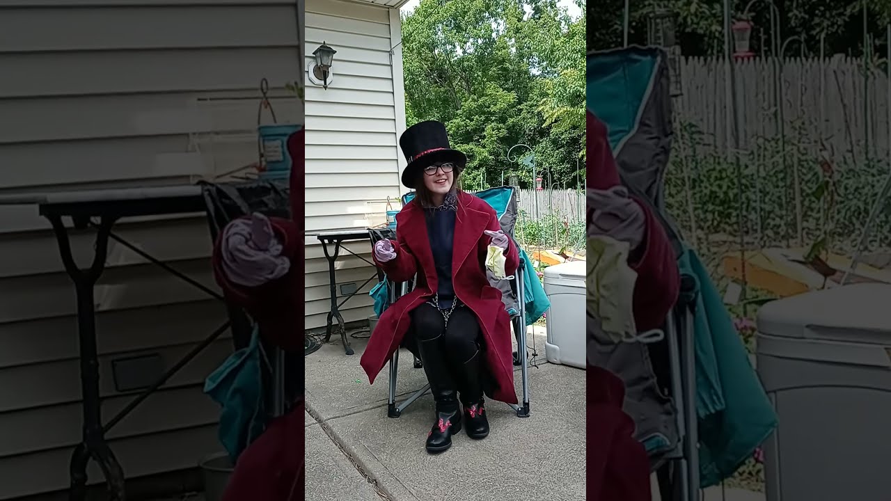 Going To a Birthday Party as Willy Wonka