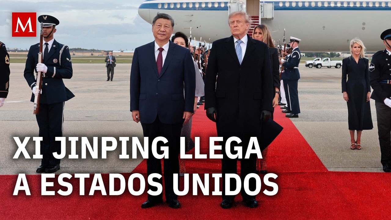 El presidente de China, Xi Jinping, llega a Estados Unidos para visita oficial
